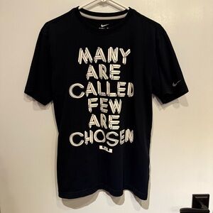 Nike Black Short Sleeve Tee Many Are Called